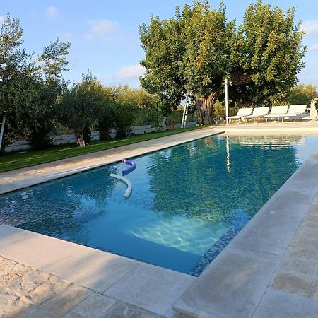 Il Vecchio Carrubo - Villa Con Piscina A Sfioro Macchia di Monte Exterior photo